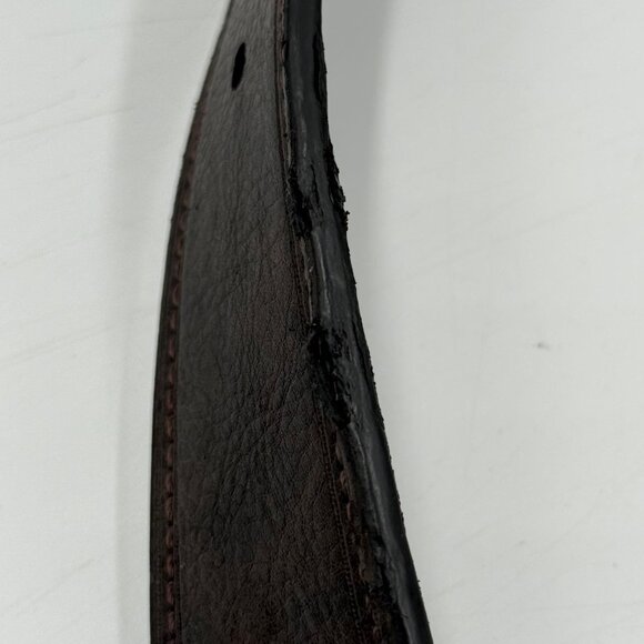 Levi's Reversible Black Brown Belt Synthetic Leather 1.5" W Size 34 READ - Picture 6 of 8